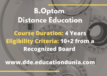 BOptom Distance Education