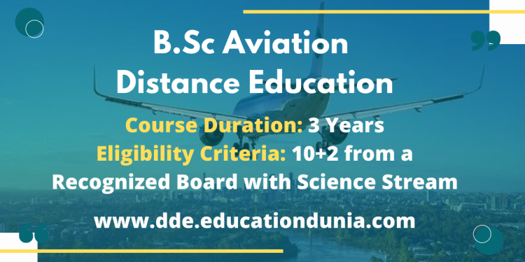 BSc Aviation Distance Education