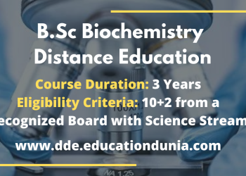 BSc Biochemistry Distance Education