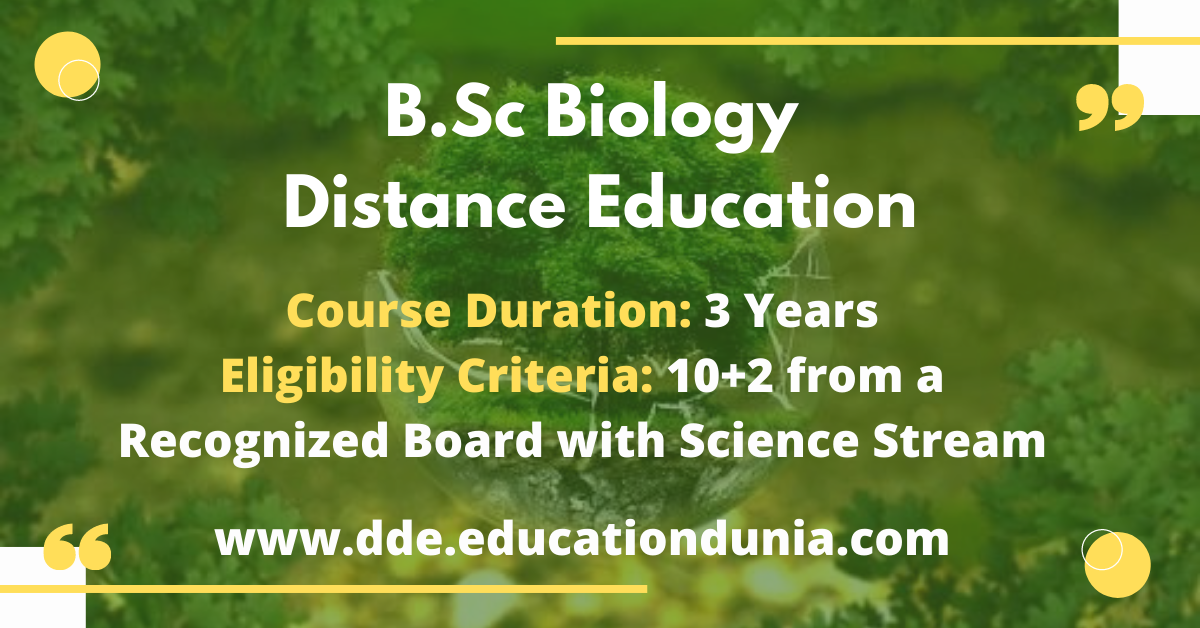 distance learning phd programs biology