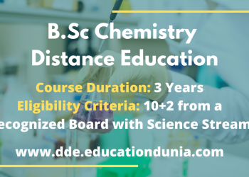 BSc in Chemistry Distance Education