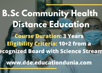 BSc Community Health Distance Education