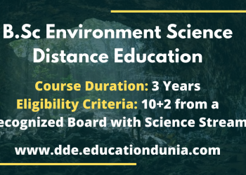 BSc Environmental Science Distance Education