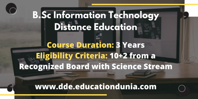 BSc IT Distance Education