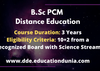 BSc PCM Distance Education