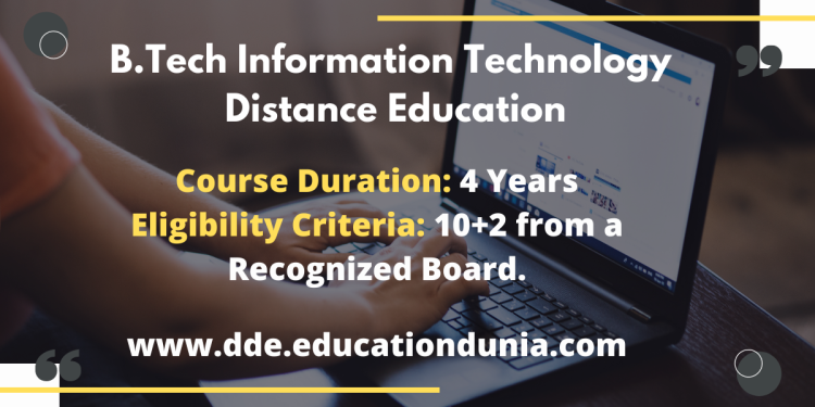 BTech Information Technology Distance Education