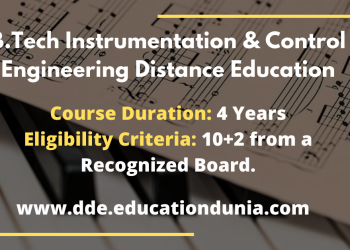 BTech Instrumentation & Control Engineering Distance Education