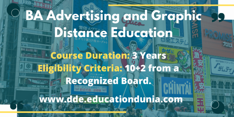 BA Advertising & Graphic Distance Education