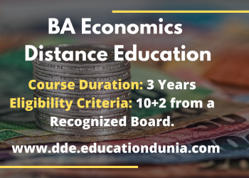 BA Economics Hons Distance Education