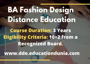 BA Fashion Design Distance Education