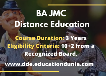 BA JMC Distance Education