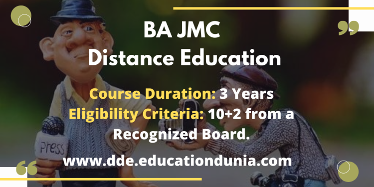 BA JMC Distance Education