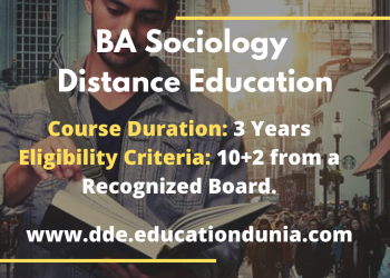 BA Sociology Distance Education
