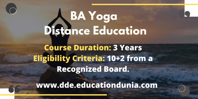 phd in yoga distance education