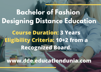 Bachelor of Fashion Designing (BFD) Distance Education