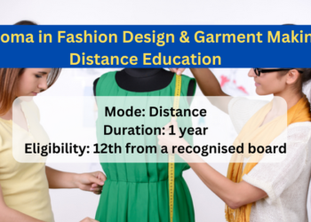 Diploma in Fashion Design & Garment Making Distance Education