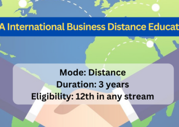 BBA International Business Distance Education