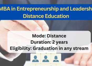 EMBA in Entrepreneurship and Leadership Distance Education