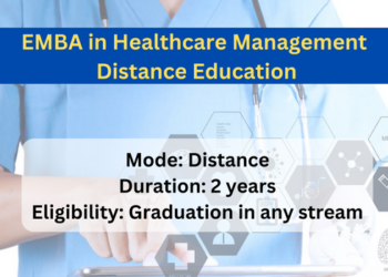 EMBA in Healthcare Management Distance Education