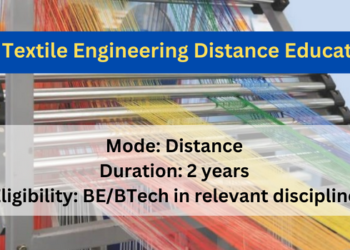 ME Textile Engineering Distance Education