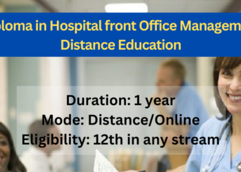 Diploma in Hospital front Office Management Distance Education