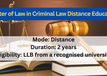 Master of Law in Criminal Law Distance Education