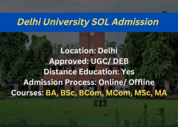 DU SOL Admission 2023-24