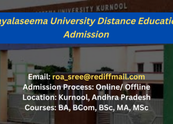 Rayalaseema University Distance Education