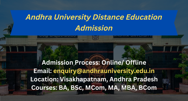 phd in andhra university distance education