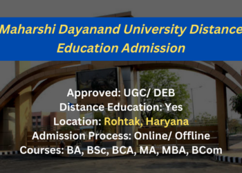 MDU Distance Education Admission