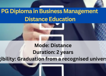 PG Diploma in Business Management Distance Education