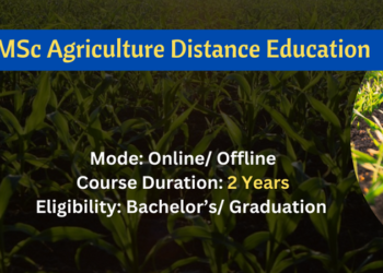 MSc Agriculture Distance Education