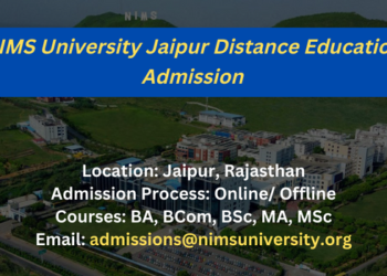 NIMS University Jaipur Distance Education