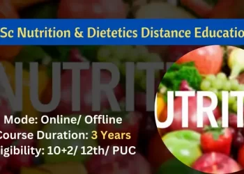 B.Sc Nutrition & Dietetics Distance Education Admission