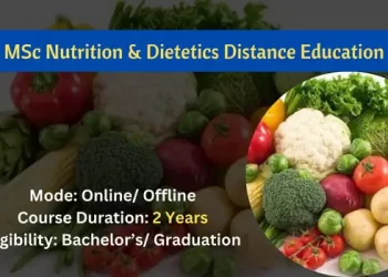 MSc Nutrition & Dietetics Distance Education