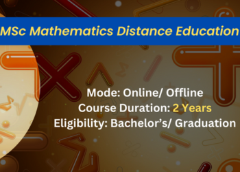 MSc Mathematics Distance Education