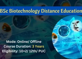 BSc in Biotechnology Distance Education