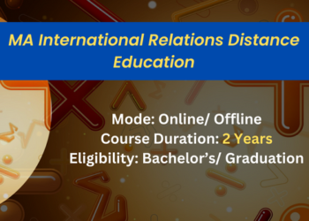 MA in International Relations Distance Education