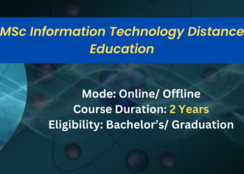 MSc IT Distance Education