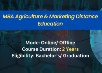 MBA in Agriculture and Marketing Management Distance Education
