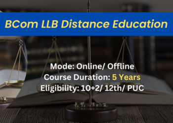BCom LLB Distance Education