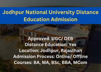 Jodhpur National University Distance Education