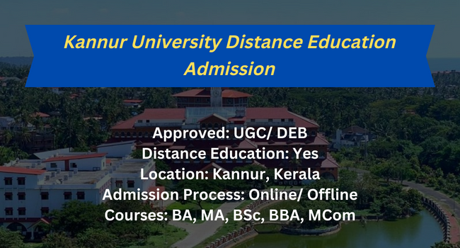 Kannur University Distance Education