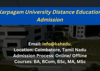 Karpagam University Coimbatore Distance Education