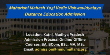 Maharishi Mahesh Yogi Vedic Vishwavidyalaya Distance Education