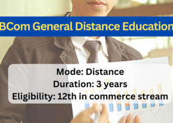 BCom General Distance Education