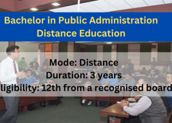 Bachelor in Public Administration Distance Education