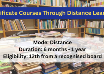 Certificate Courses Through Distance Learning