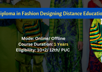 Diploma in Fashion Designing Distance Education