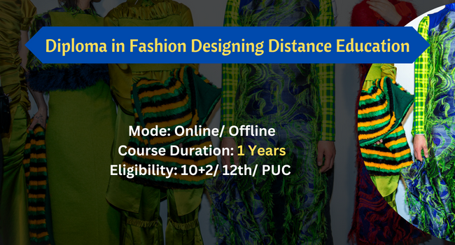 diploma in fashion designing distance education